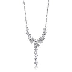 0.90 Karat Pırlanta Gerdanlık F-VS/SI
