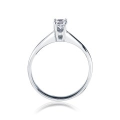 0.25 Karat Tektaş Pırlanta Yüzük F-SI
