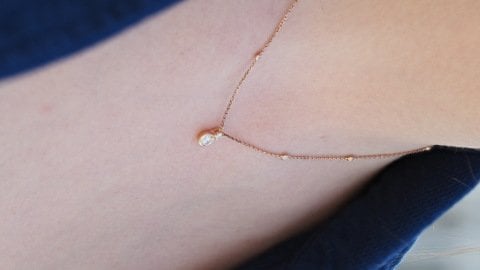 0.10 KARAT PIRLANTA KOLYE