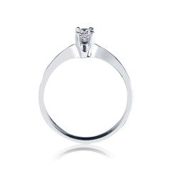 1,00 ct G Renk HRD Sertifikalı Tektaş Yüzük