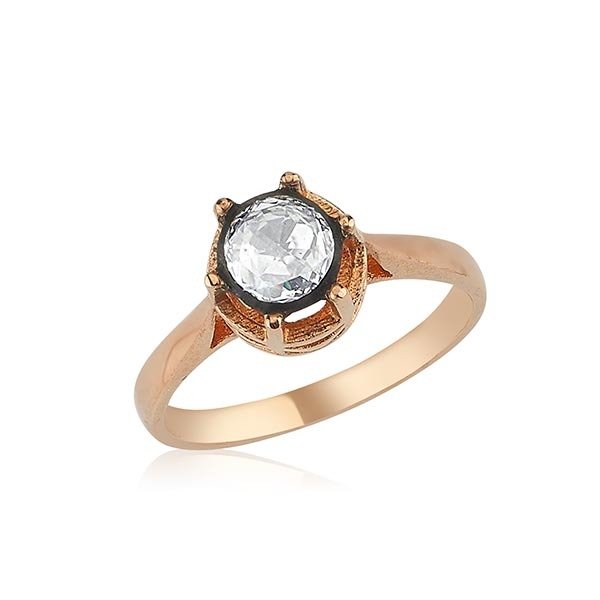 0.50 Karat Tektaş Elmas Yüzük F-SI