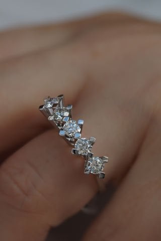 1.01 karat Beştaş Pırlanta Yüzük