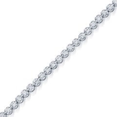 0.70 Karat Pırlanta Suyolu Bileklik F-SI