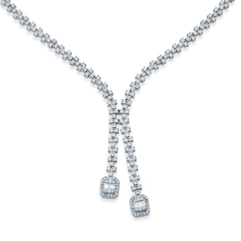 3.05 Karat Baget Pırlanta Gerdanlık