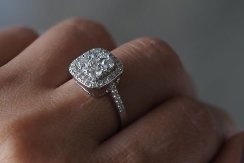0.96 Karat Pırlanta Yüzük