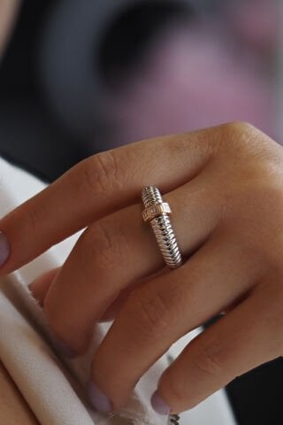 0.19 Karat Tasarım Pırlanta Yüzük