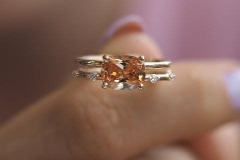 3.72 KARAT AMERİCAN FANCY PIRLANTA YÜZÜK